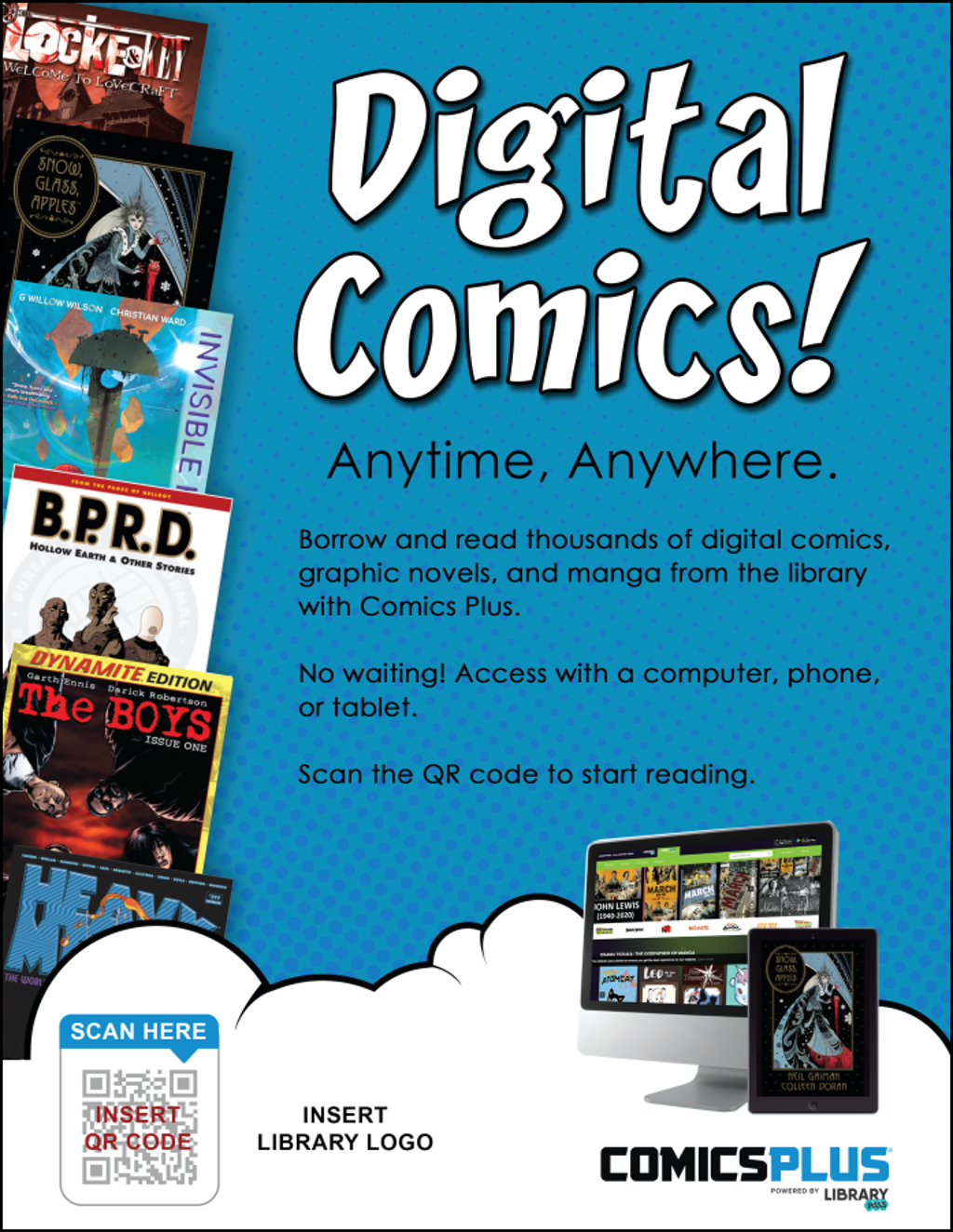 Customizable 8.5 x 11 Poster