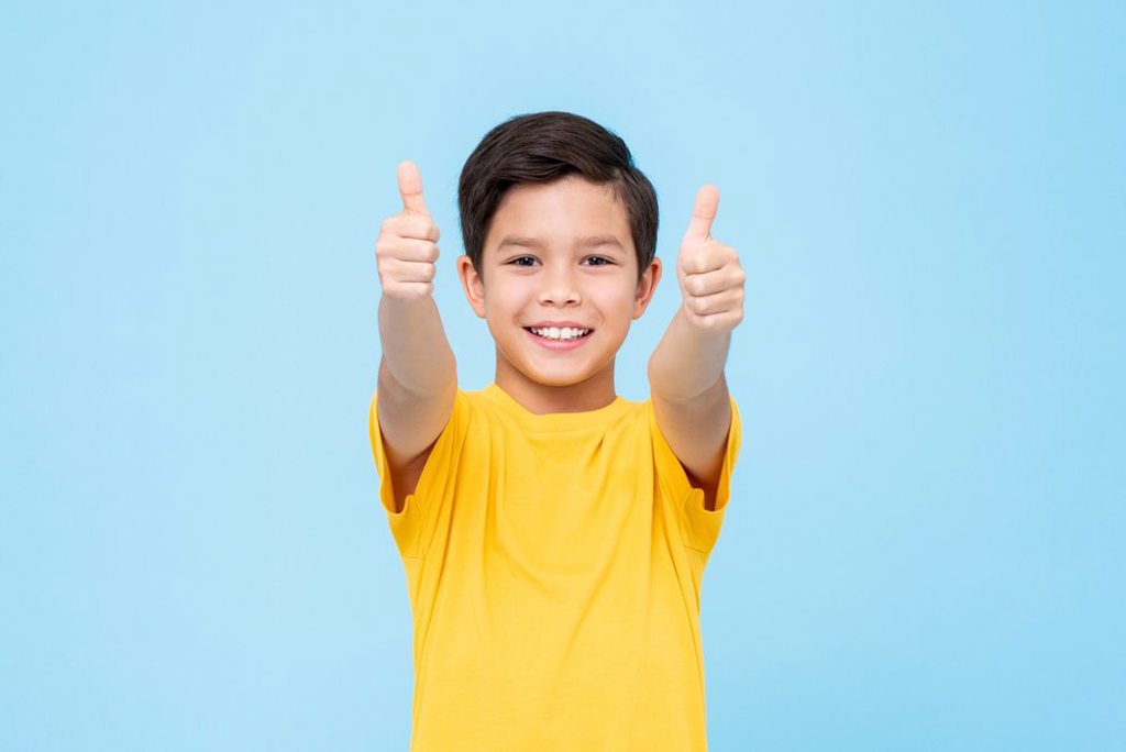 Thumbs Up Kid